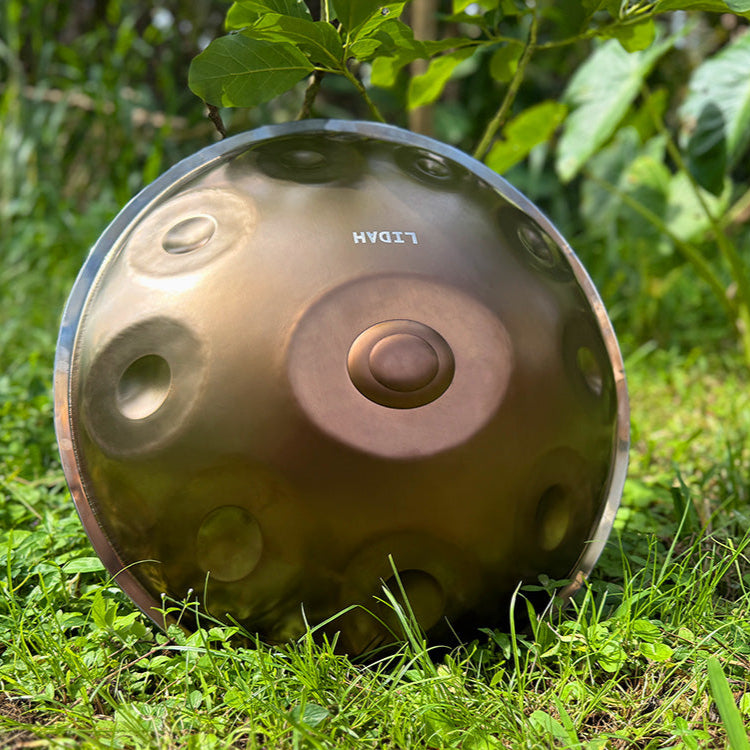 LIDAH® Handpan gemaakt van hoogwaardig roestvrij staal